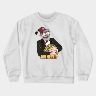 Stan Pines with money Crewneck Sweatshirt